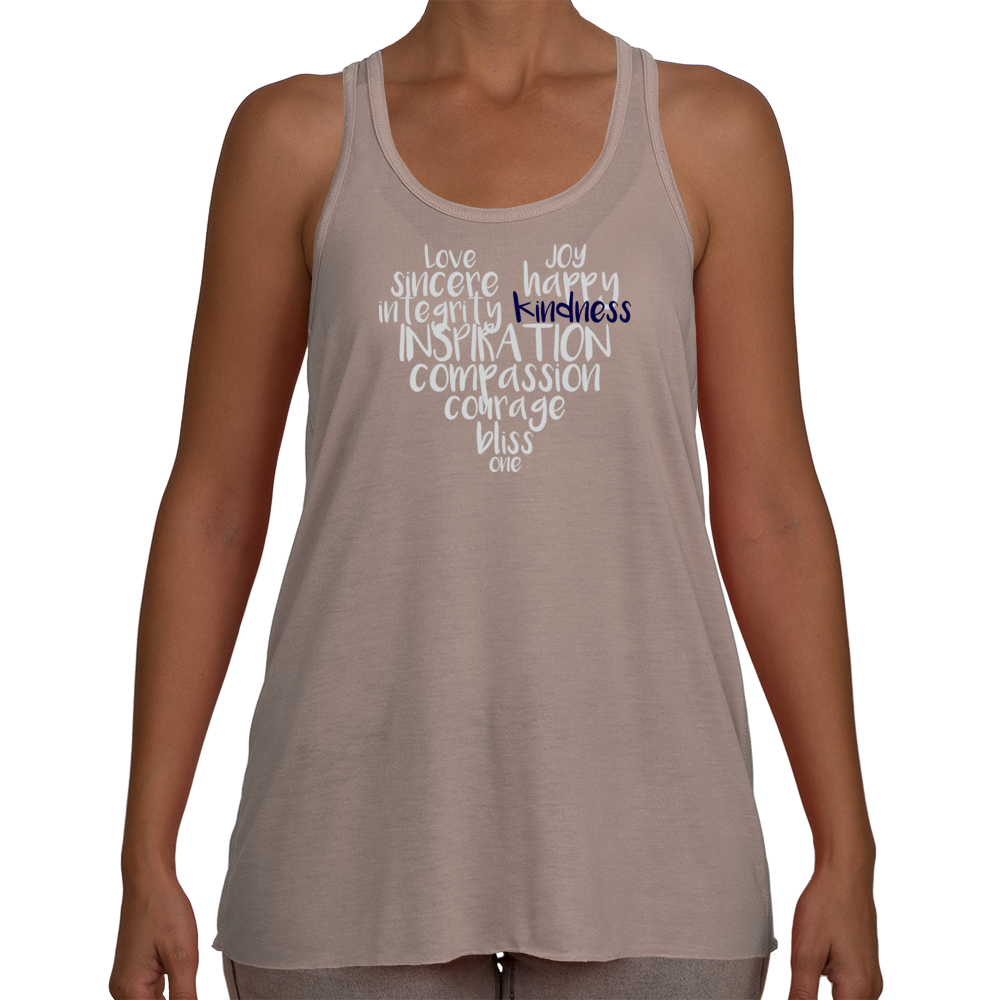 Flowy 'True Love' Racerback Tank