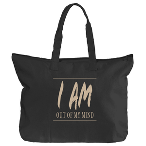Zippered 'Out Of My Mind' Book Tote